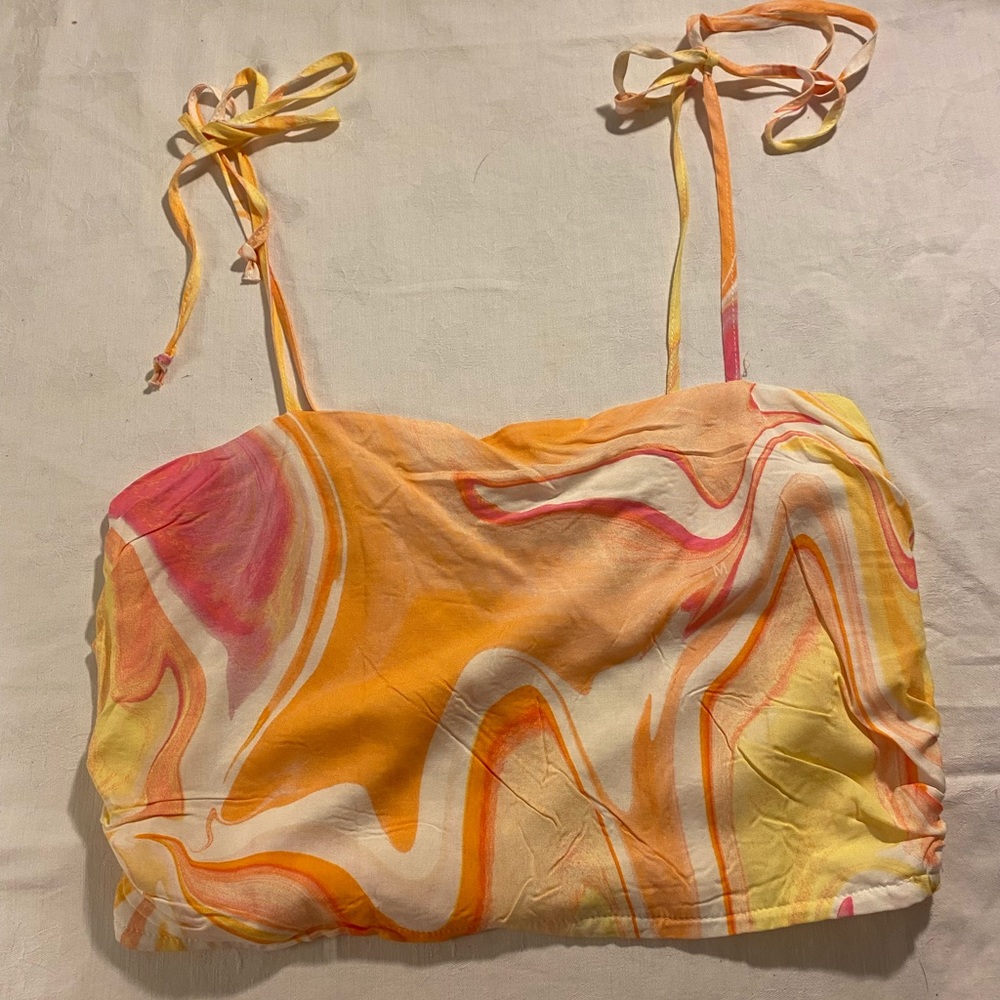 Tie Dye Pink Lemonade Top